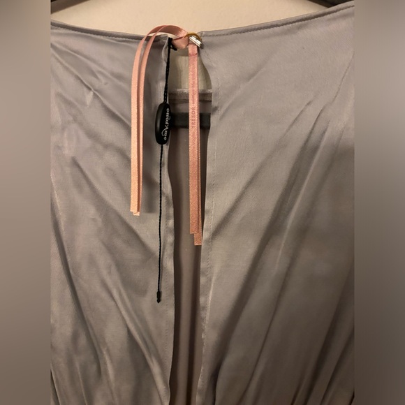 Gorgeous Italian made sequined silver dress NWT Ottod'ame - Picture 2 of 6